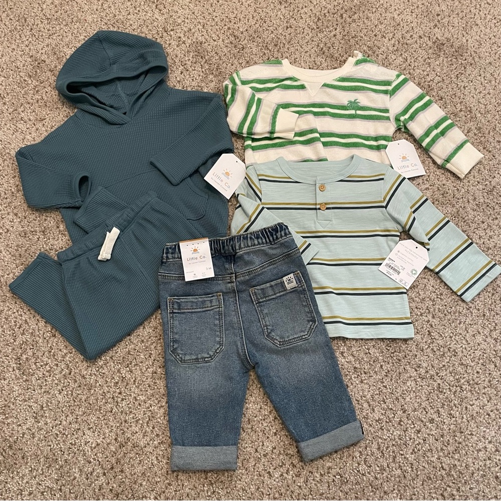 Kids' Clothing Set with Hoodie and Jeans
